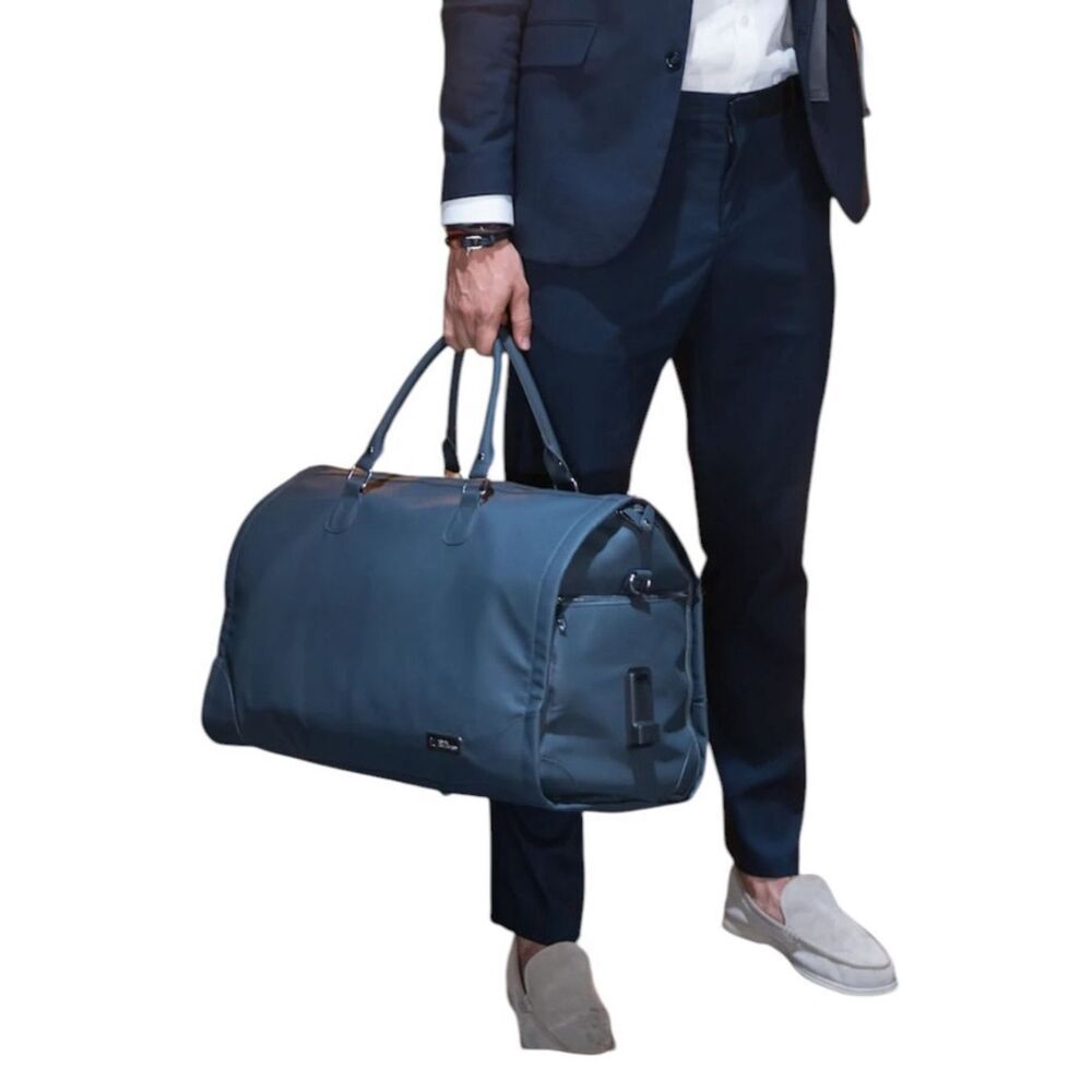 Hotel Collection Navy Blue Duffle Bag